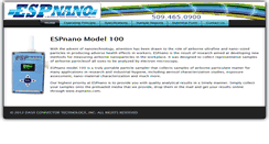 Desktop Screenshot of espnano.com